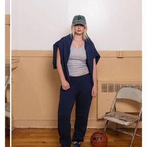 PARKE unisex sweatpants red